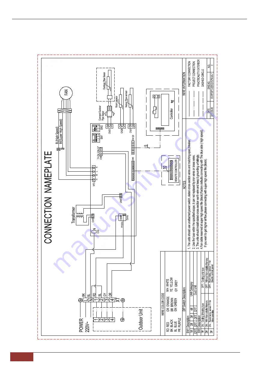 Chigo CCA-18CR1 Technical Manual Download Page 63