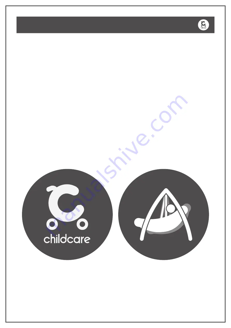 Childcare 037725 Quick Start Manual Download Page 4