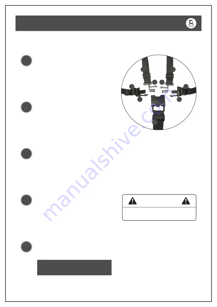 Childcare Dupo Cinder 019113-384 Instruction Manual Download Page 11