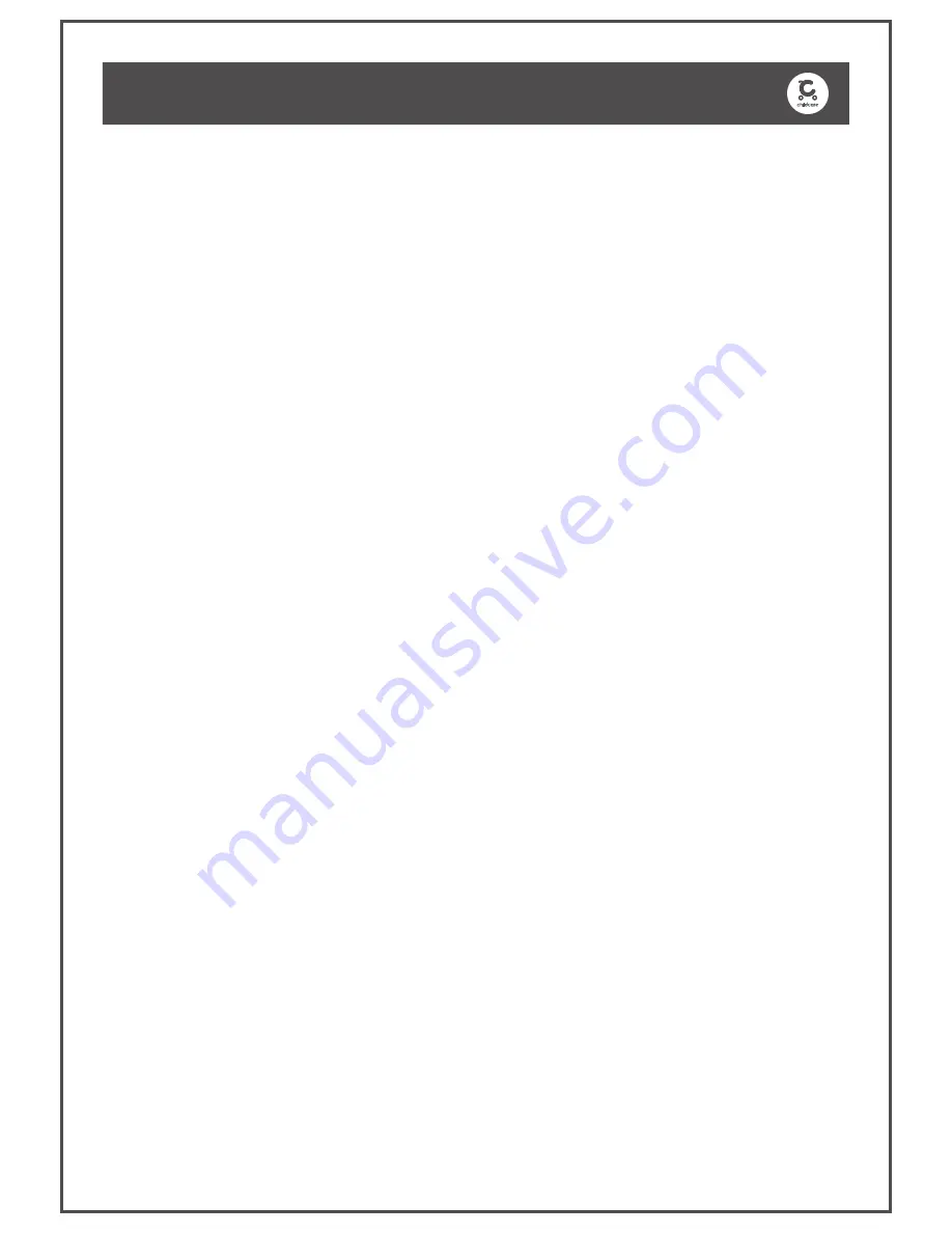 Childcare Matisse 4in1 User Manual Download Page 12