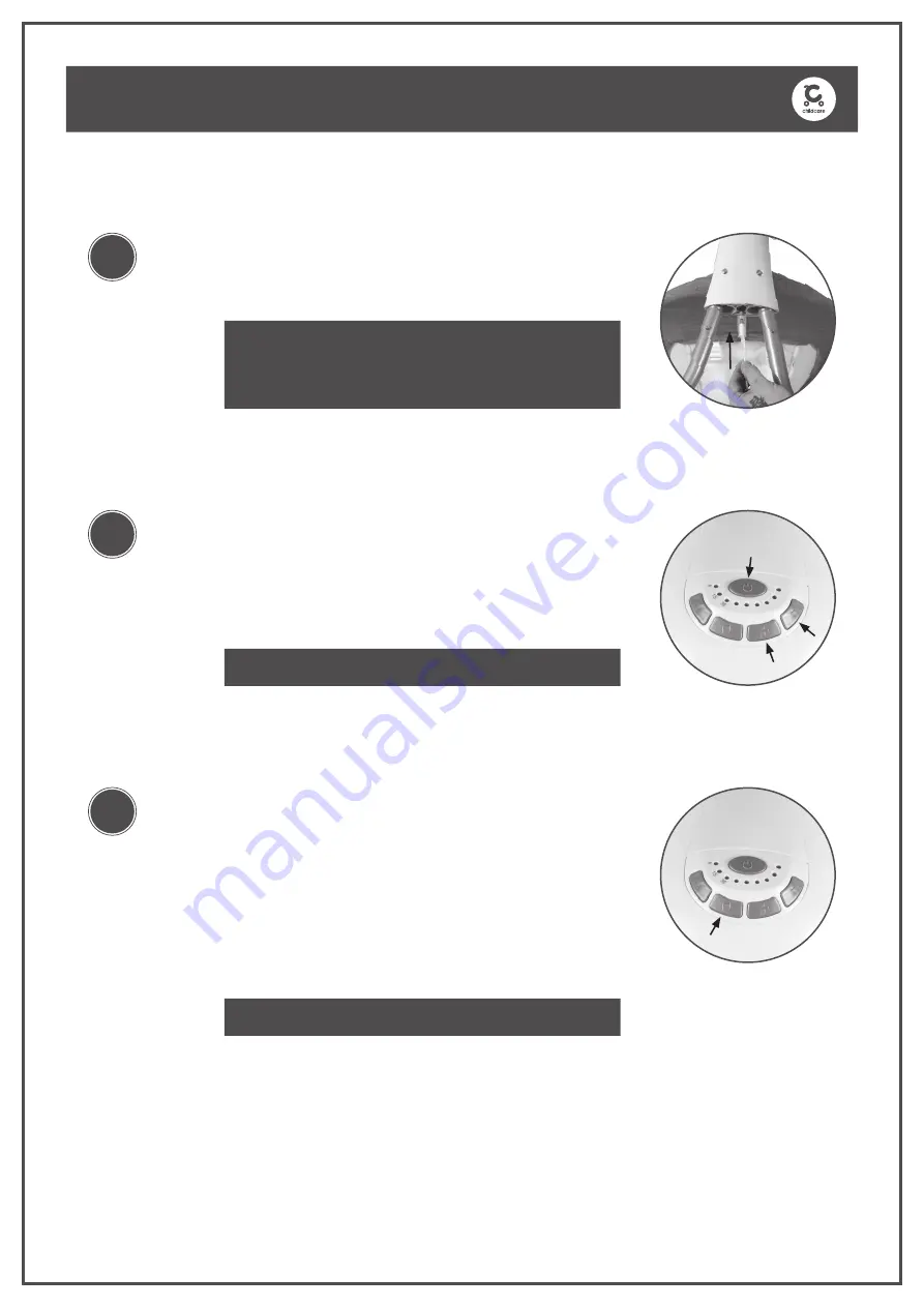 Childcare Pendule Trios 037704-389 Скачать руководство пользователя страница 10