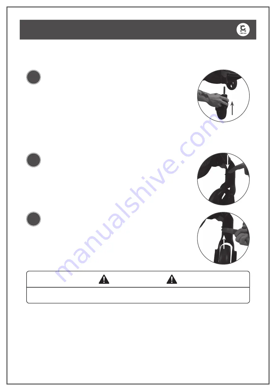 Childcare Vogue Lite Stroller 015262-314 Скачать руководство пользователя страница 7