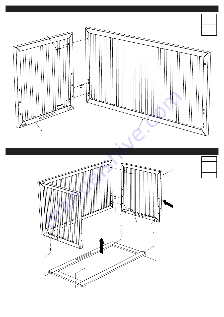 CHILDCRAFT Cranbrook F33301 Скачать руководство пользователя страница 3