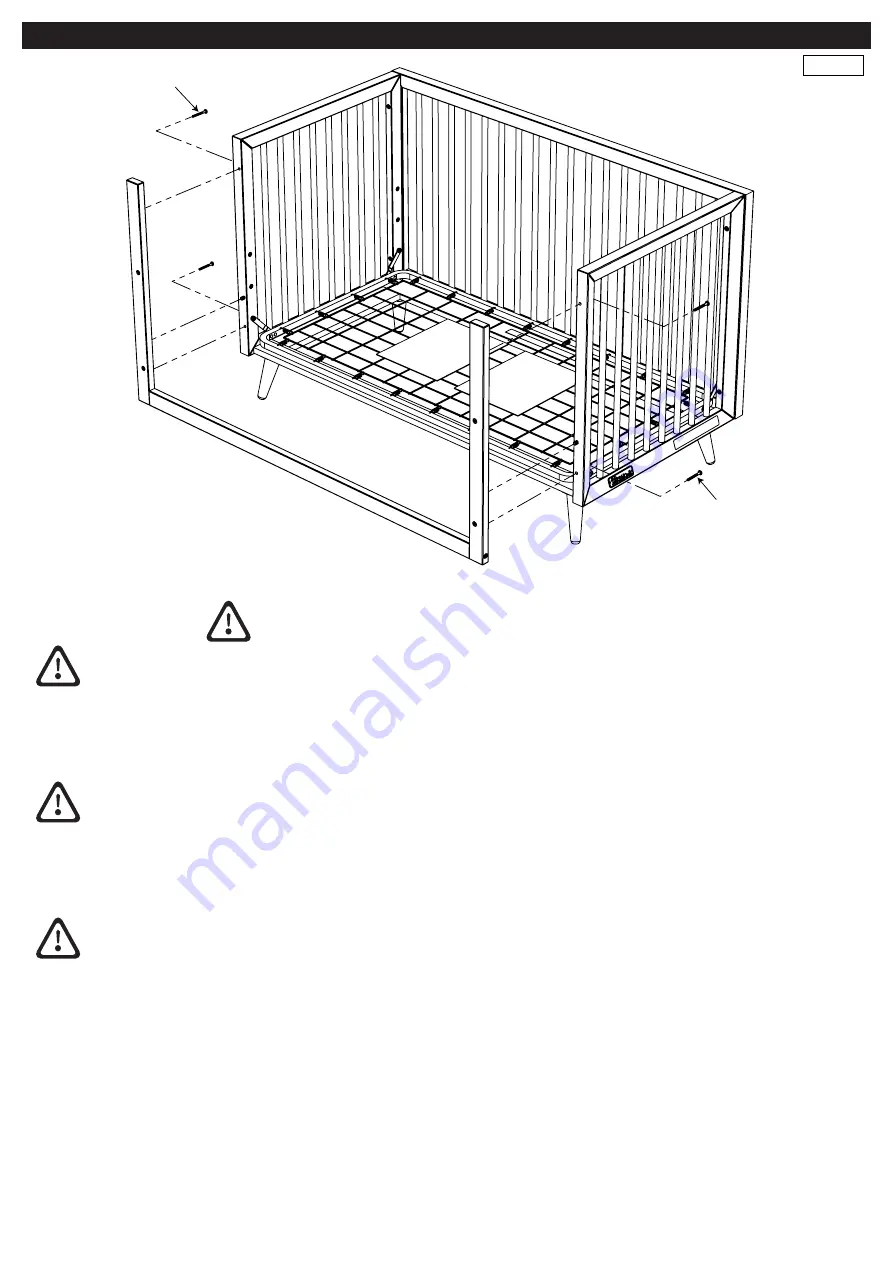 CHILDCRAFT Cranbrook F33301 Instructions Manual Download Page 7