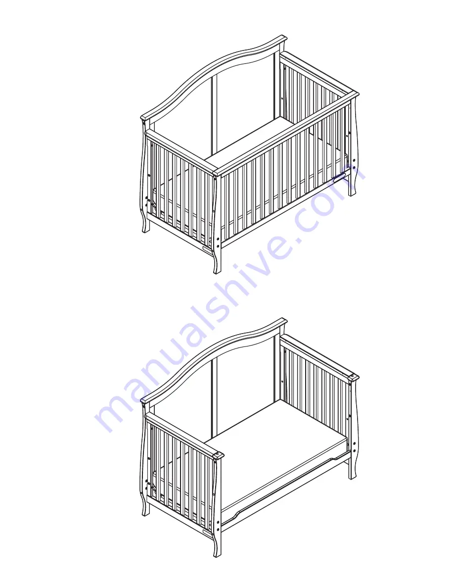 CHILDCRAFT Crib'N'Double 31001 Assembly Instructions Manual Download Page 14