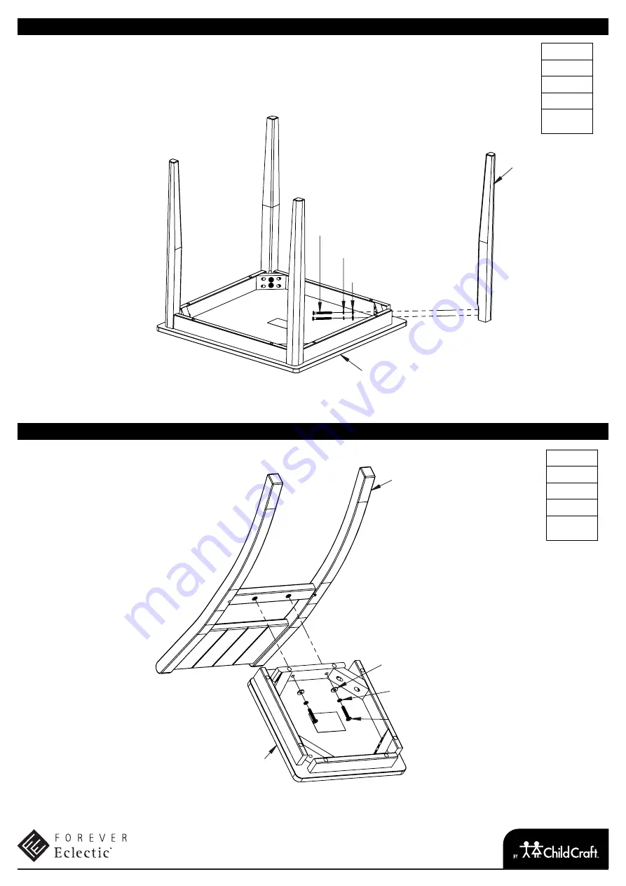 CHILDCRAFT FOREVER Eclectic F09201 Manual Download Page 4