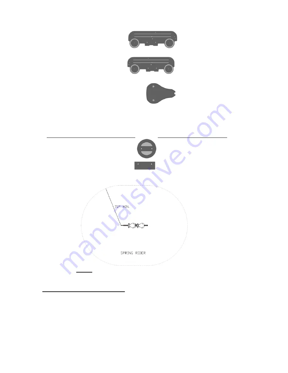 Childforms DOUBLE SEAT FUN RIDER Assembly Instructions Manual Download Page 4