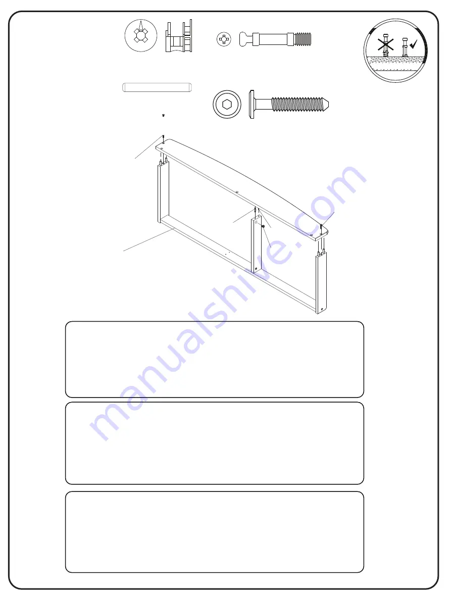 Children's Products Simmons Kids Little Folks Castille 180530-120 Assembly Instructions Manual Download Page 7