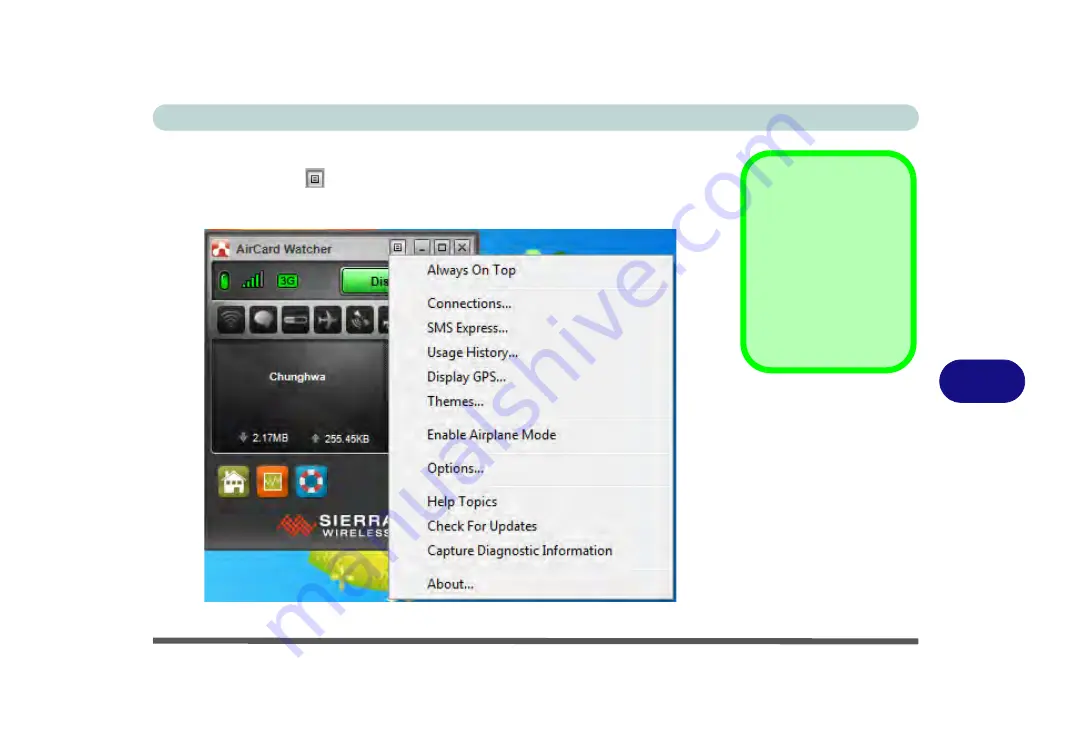 chiliGREEN W25BBZ W8 User Manual Download Page 191