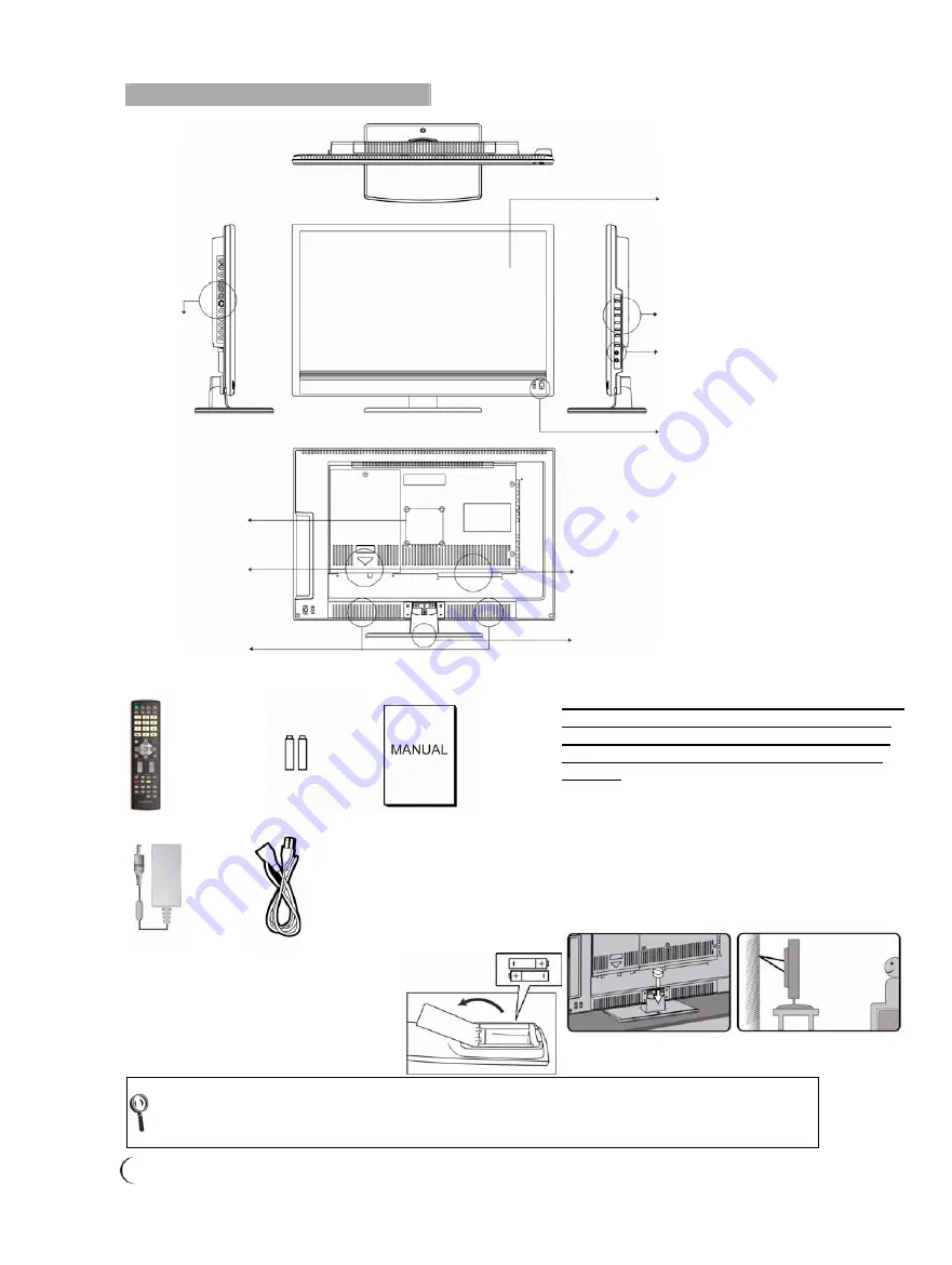 Chimei TL-24L6000T Скачать руководство пользователя страница 7