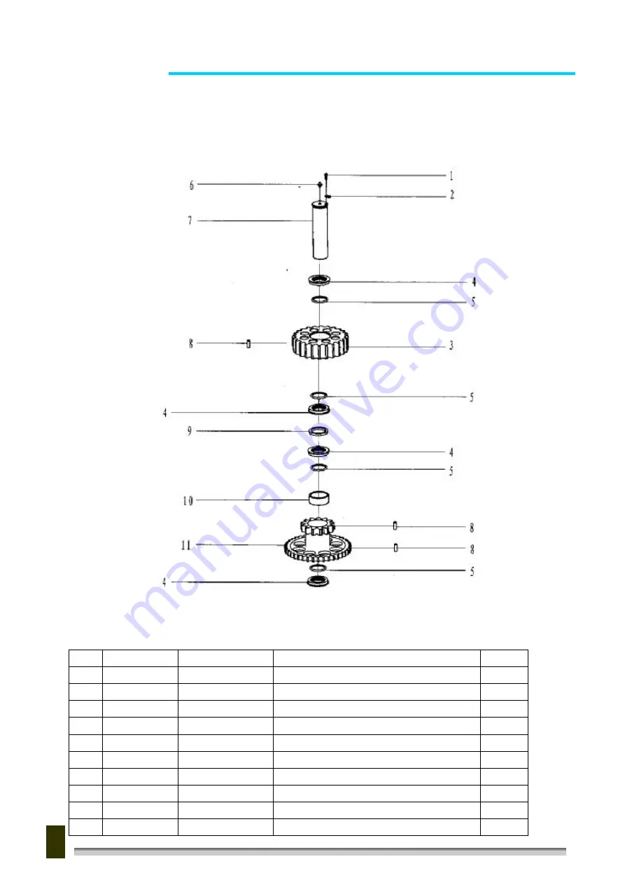 China ZQ127-25Y Parts Operation And Maintenace Manual Download Page 17