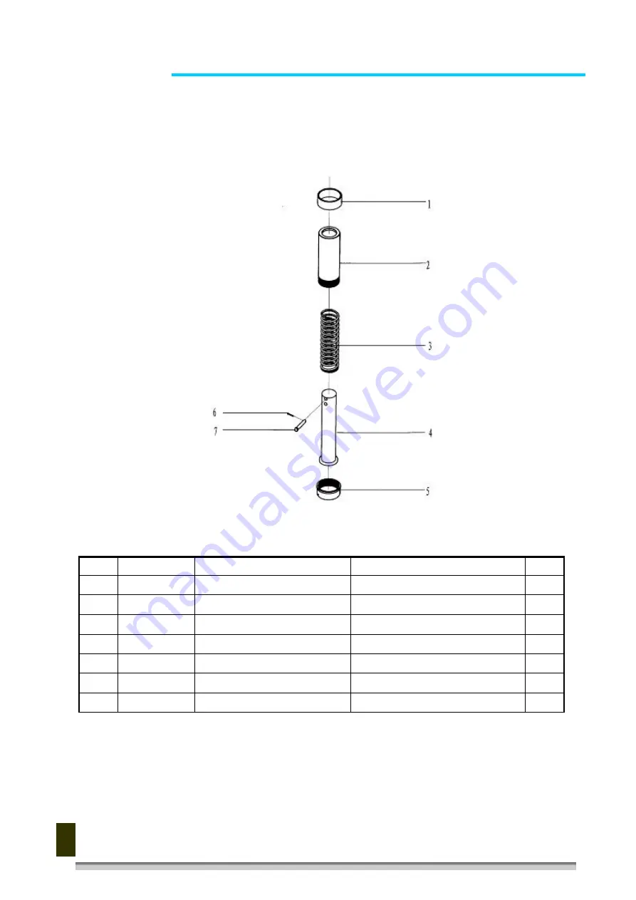 China ZQ127-25Y Parts Operation And Maintenace Manual Download Page 25