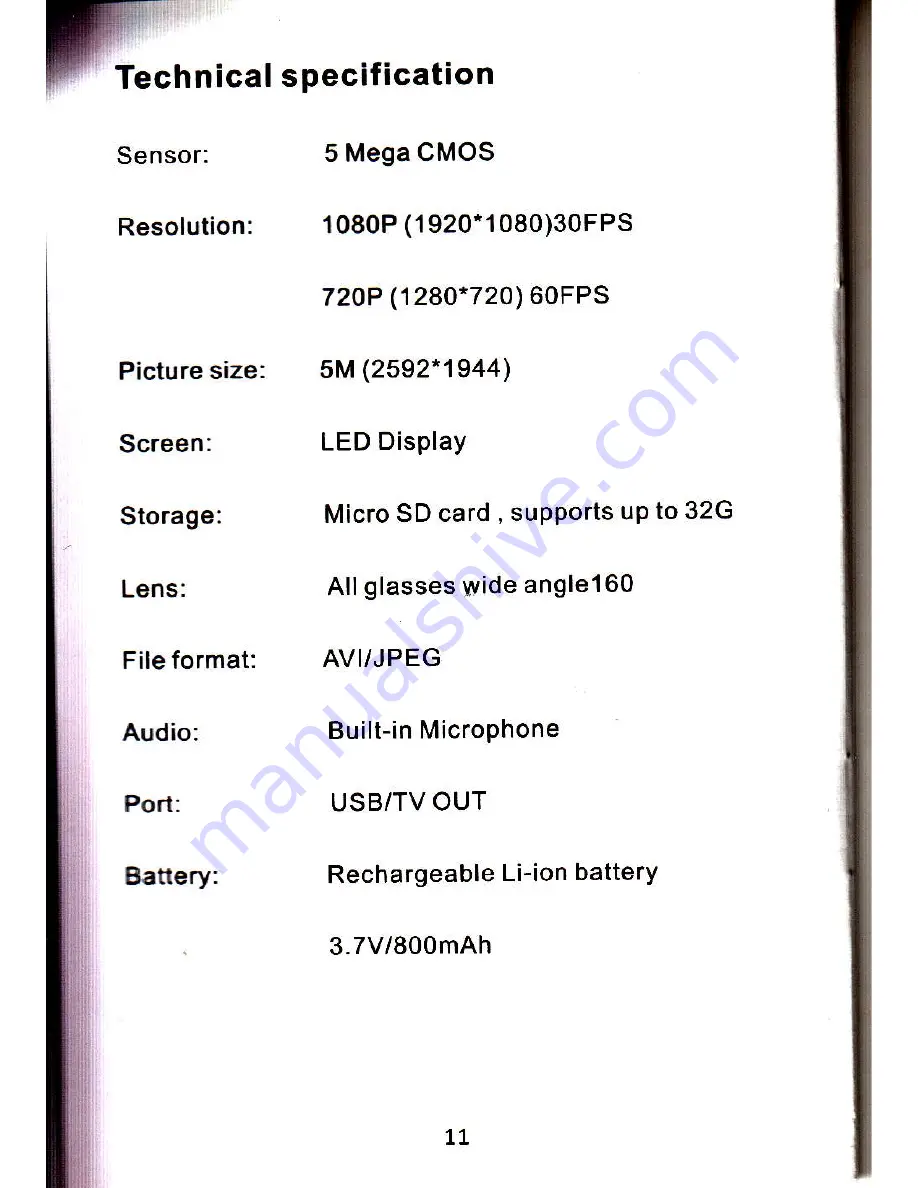 chinavasion CVABO-DV105 User Manual Download Page 7