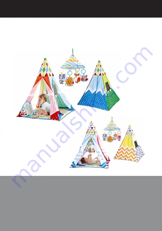 Chipolino BABY PLAY MAT/CAMP Скачать руководство пользователя страница 1