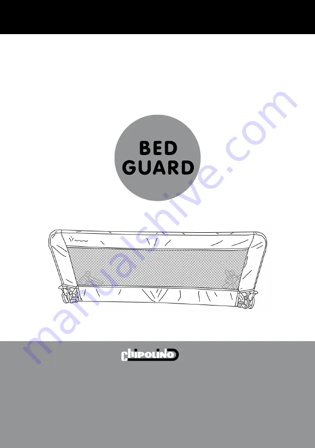 Chipolino BED GUARD Manual Download Page 1