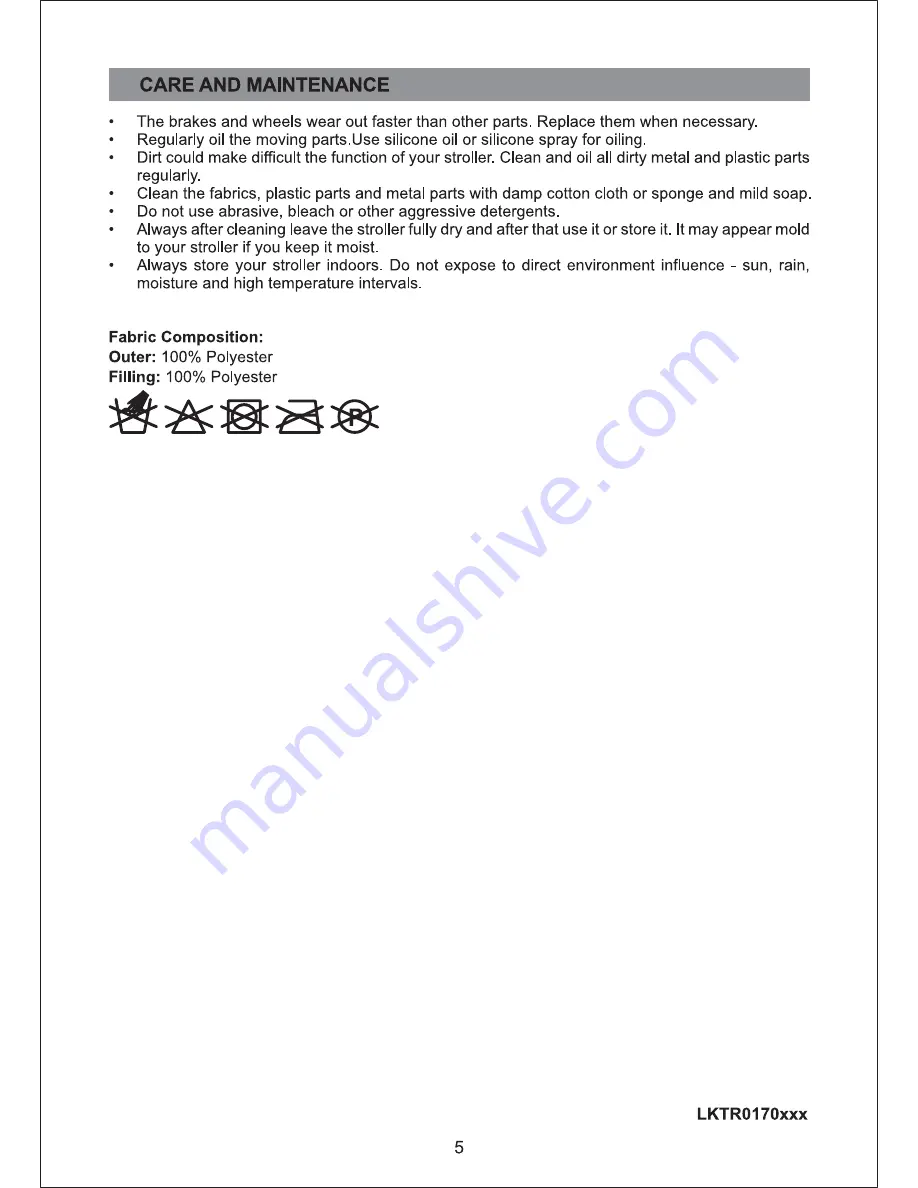 Chipolino trendy Instruction Manual Download Page 6