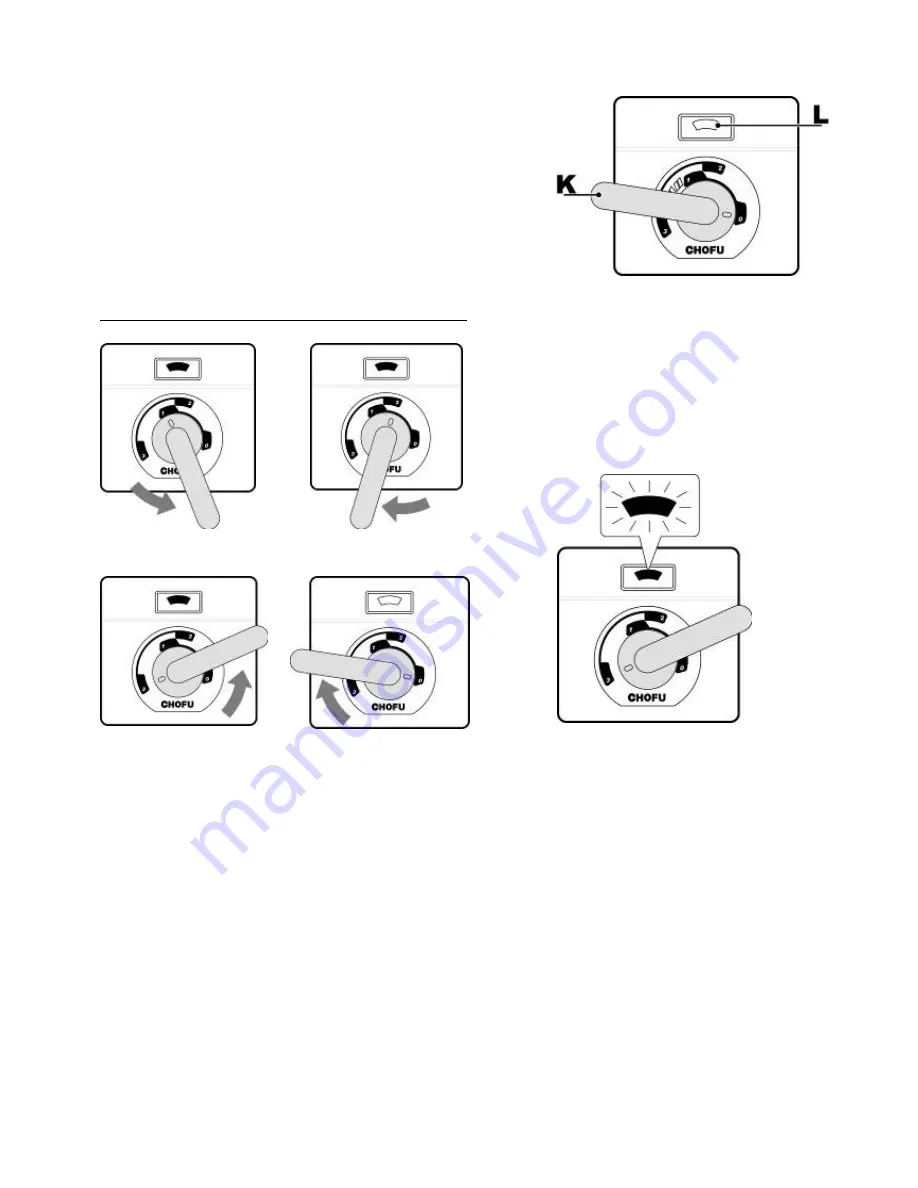 CHOFU GF-200L User And Technical Manual Download Page 4