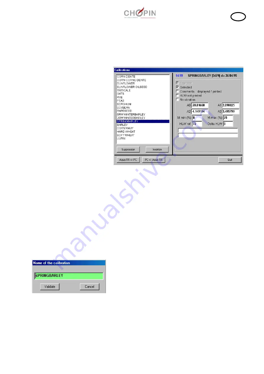 Chopin Aqua-TR User Manual Download Page 85