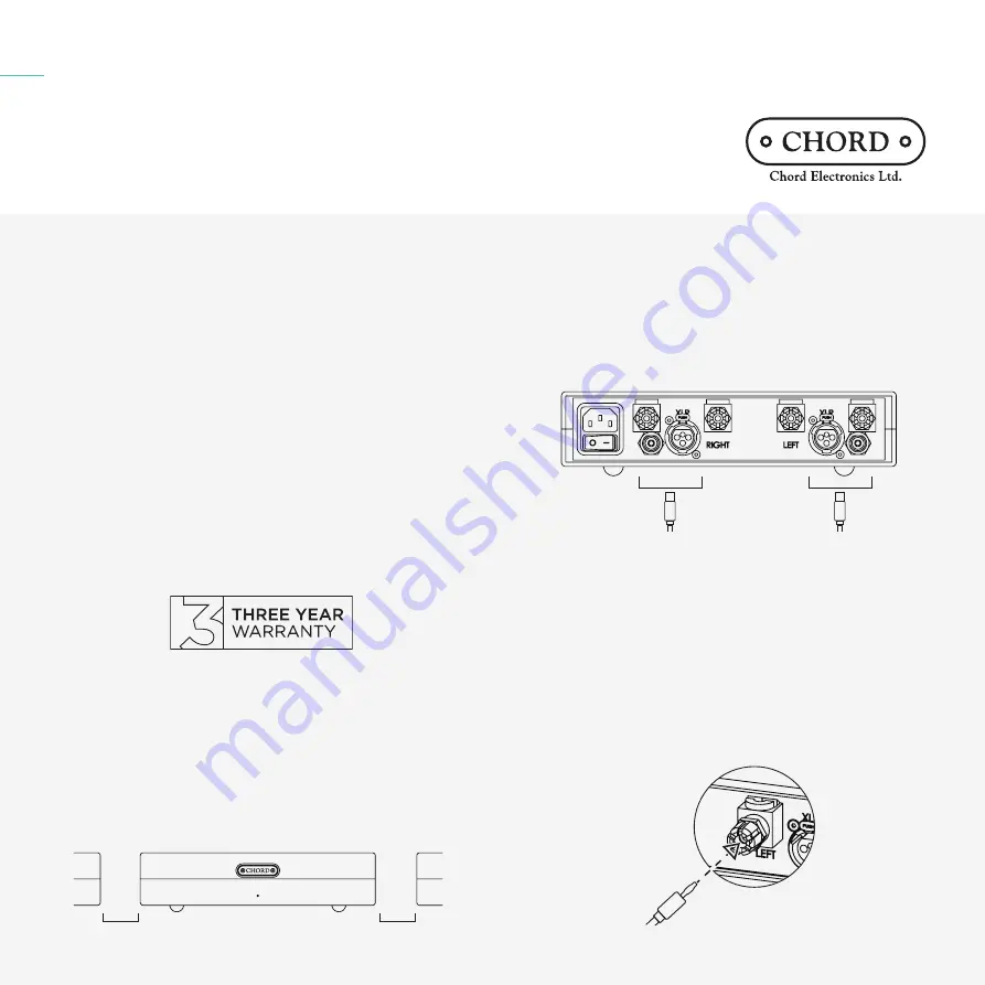 Chord TToby Quick Start Manual Download Page 1