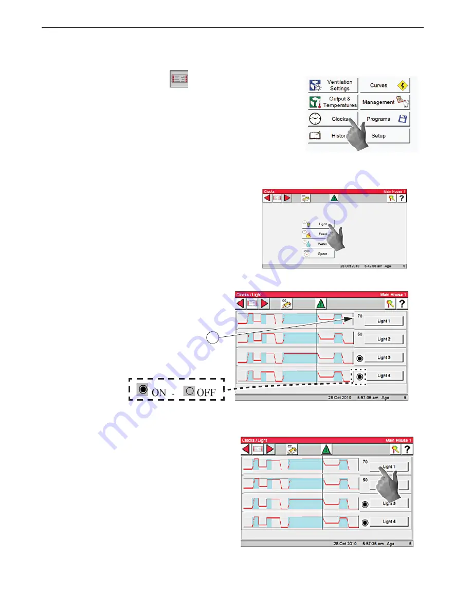 Chore-Time Chore-Tronics 3 Control Installation & Operator'S Instruction Manual Download Page 79