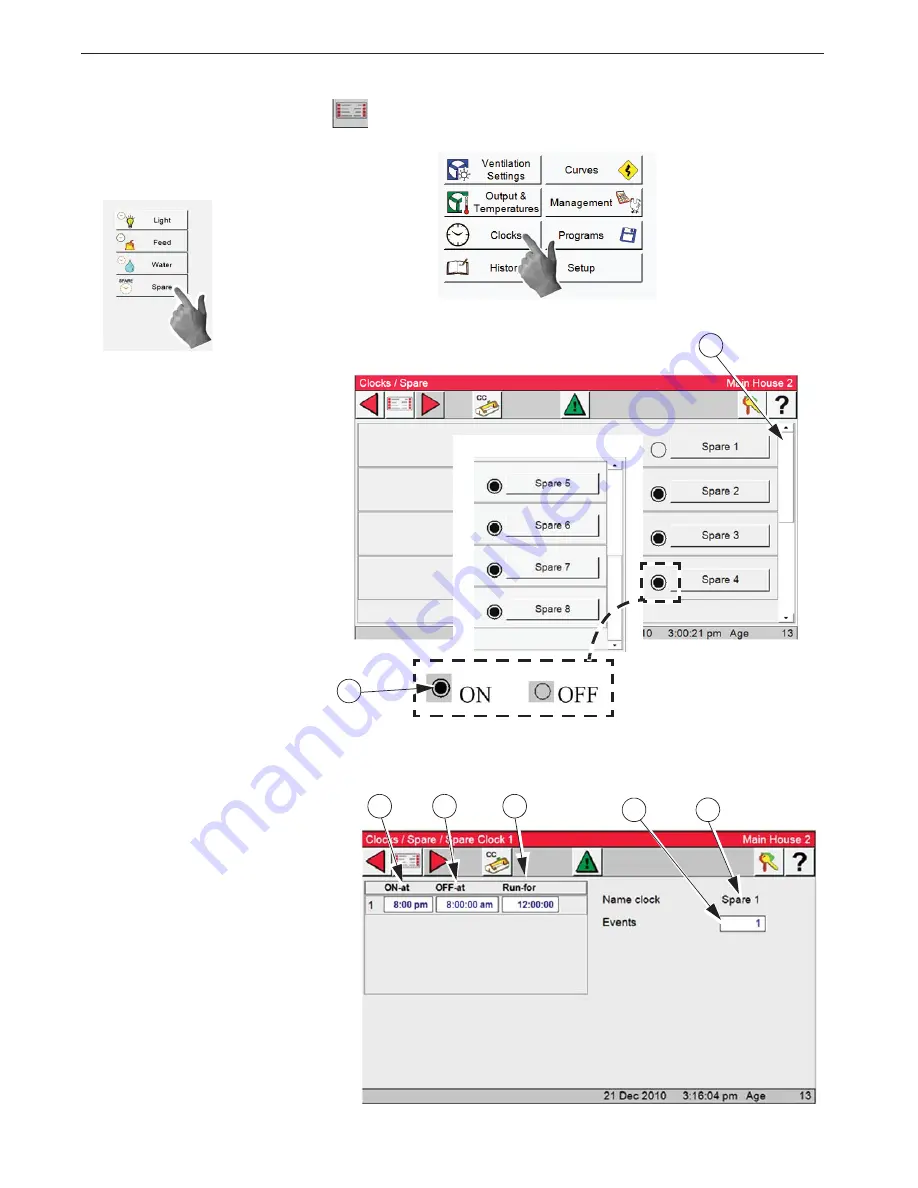 Chore-Time Chore-Tronics 3 Control Installation & Operator'S Instruction Manual Download Page 82