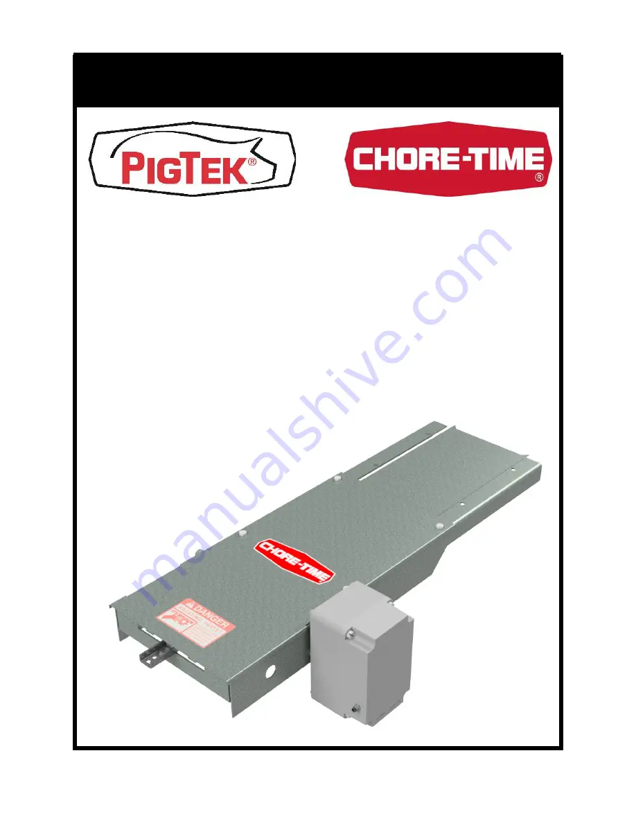 Chore-Time PigTek PT1023 User Manual Download Page 1