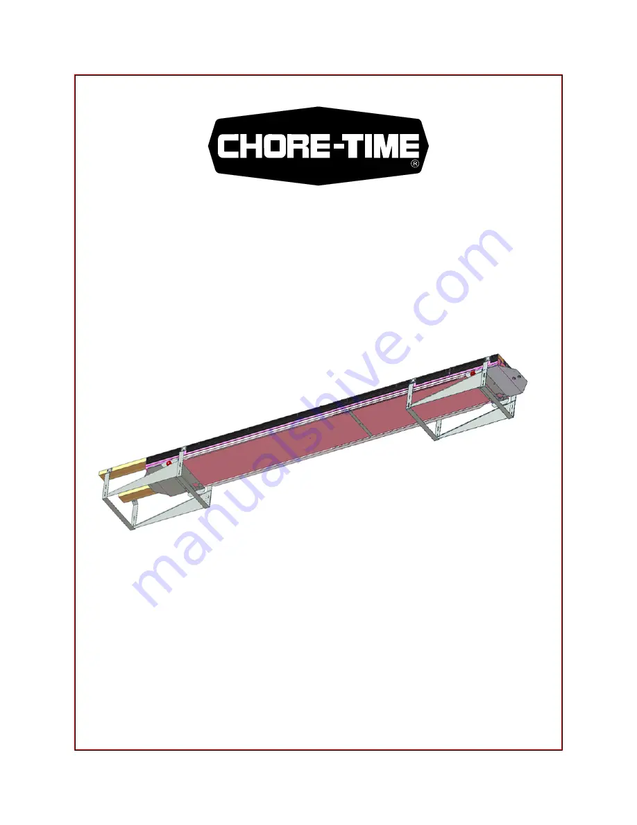 Chore-Time Turbo-House Installation & Operator'S Instruction Manual Download Page 1