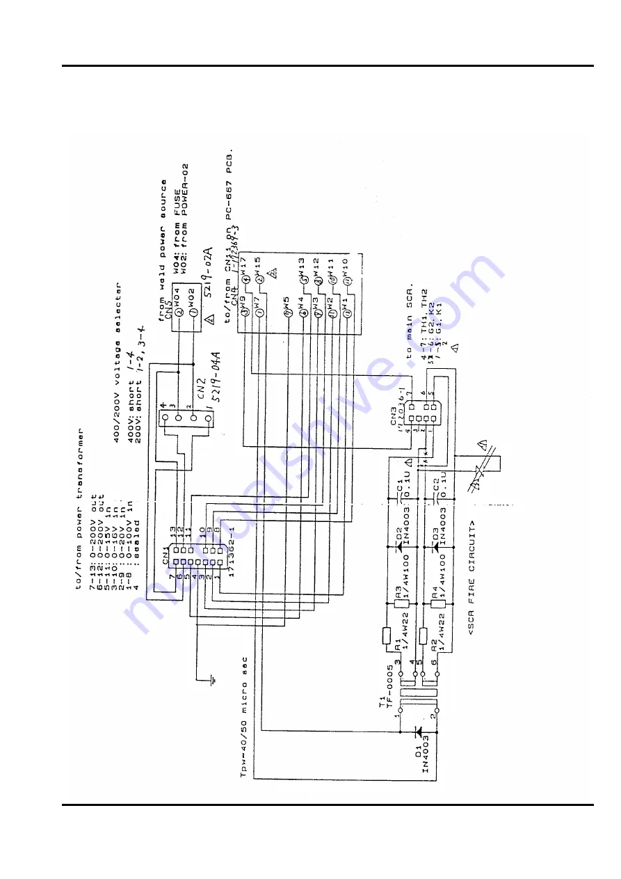 CHOWEL WELCOM-250Y Maintenance Manual Download Page 30