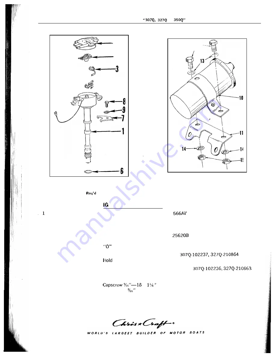 Chris-Craft 307-Q Manual Download Page 25