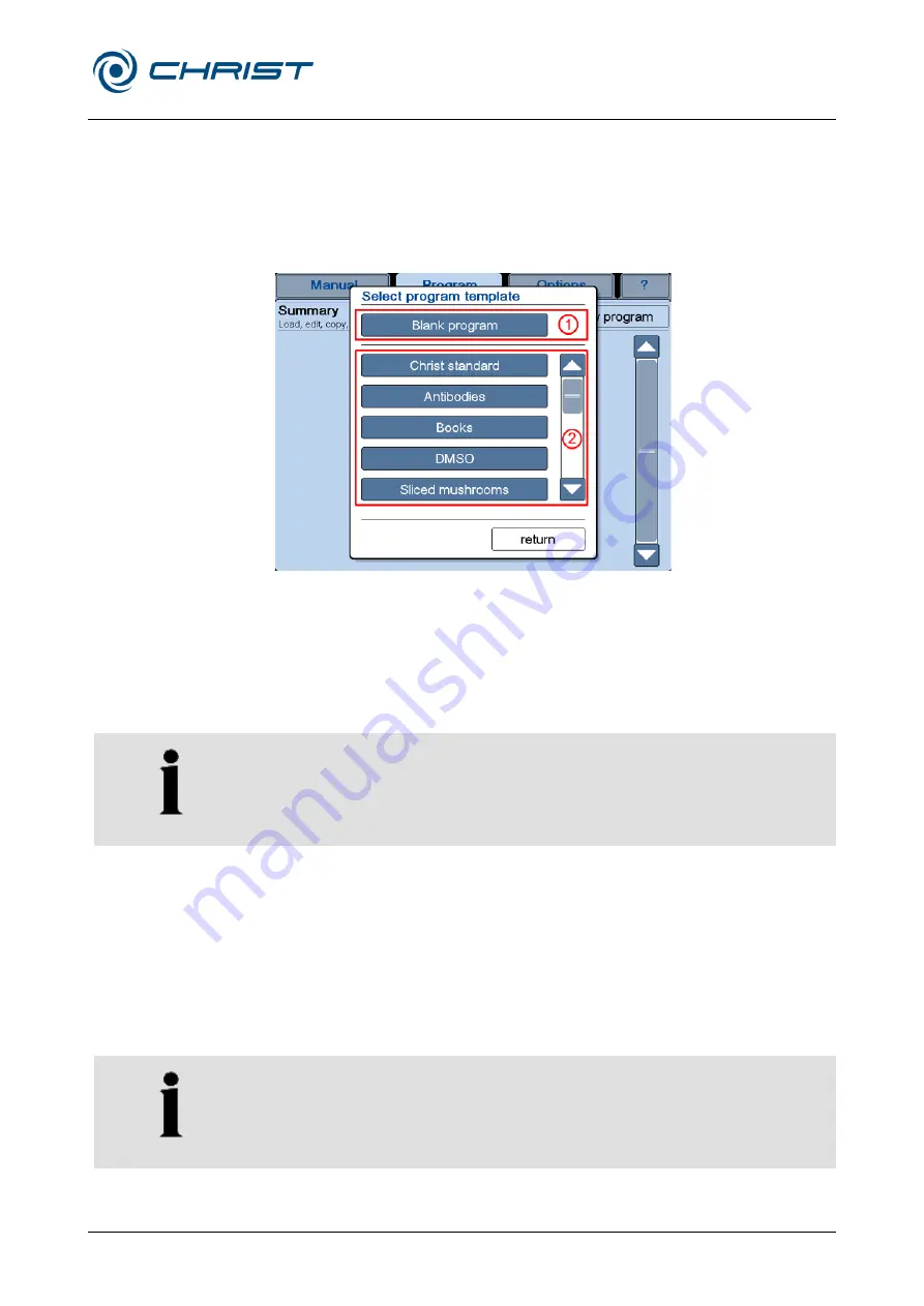 Christ 102300 Operating Manual Download Page 75