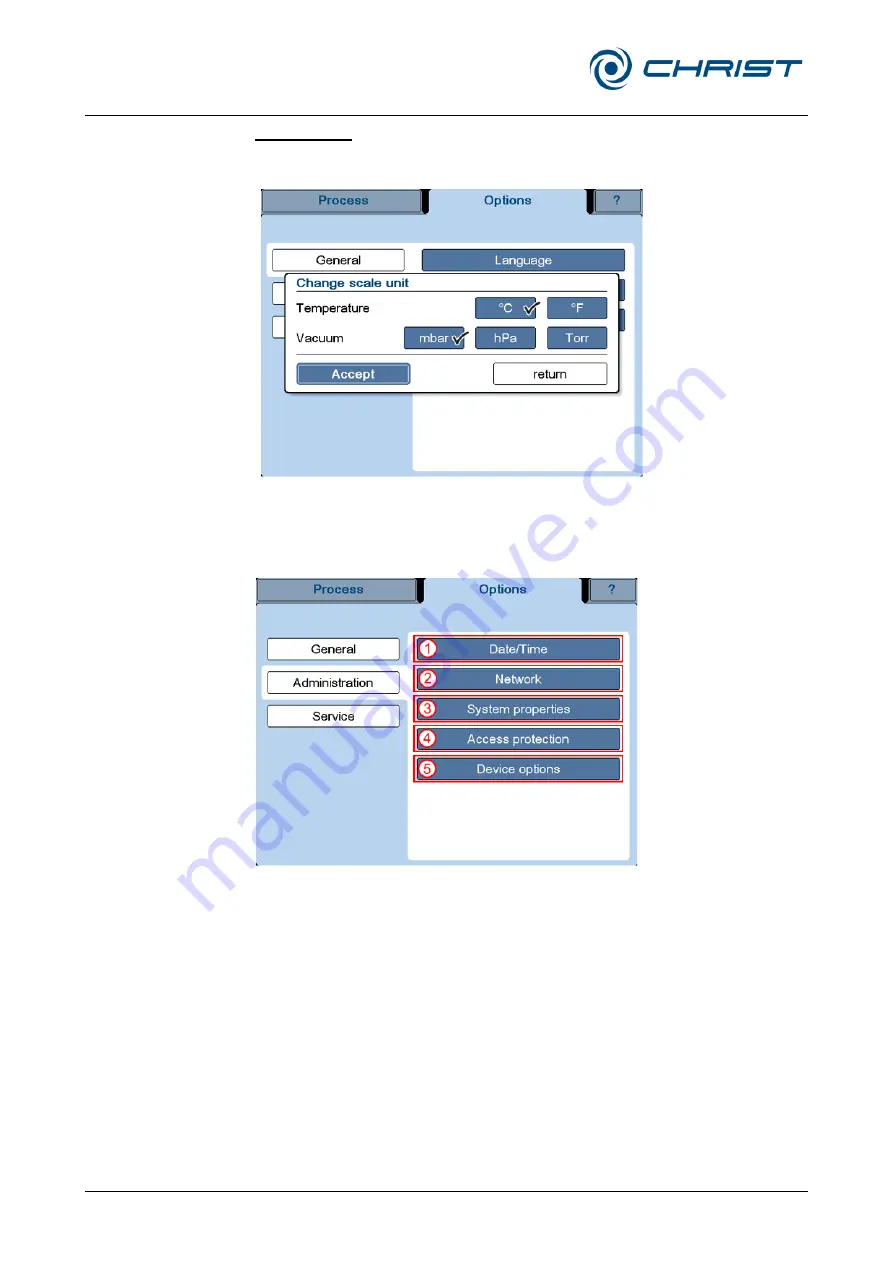 Christ 102444 Operating Manual Download Page 68