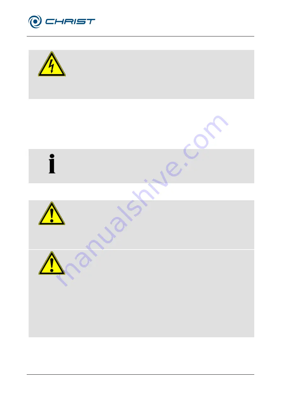 Christ 102444 Operating Manual Download Page 93