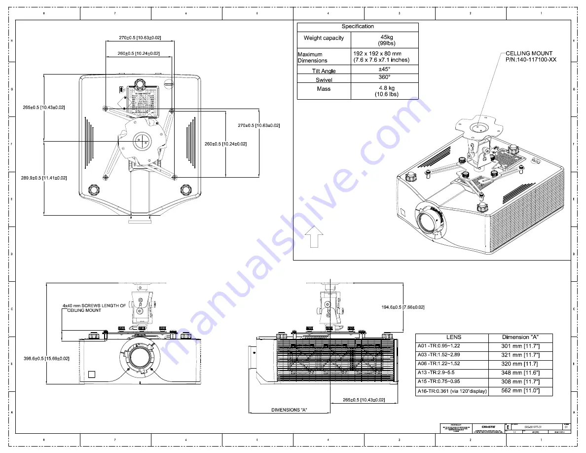 Christie 1075-GS Series Schematics Download Page 2