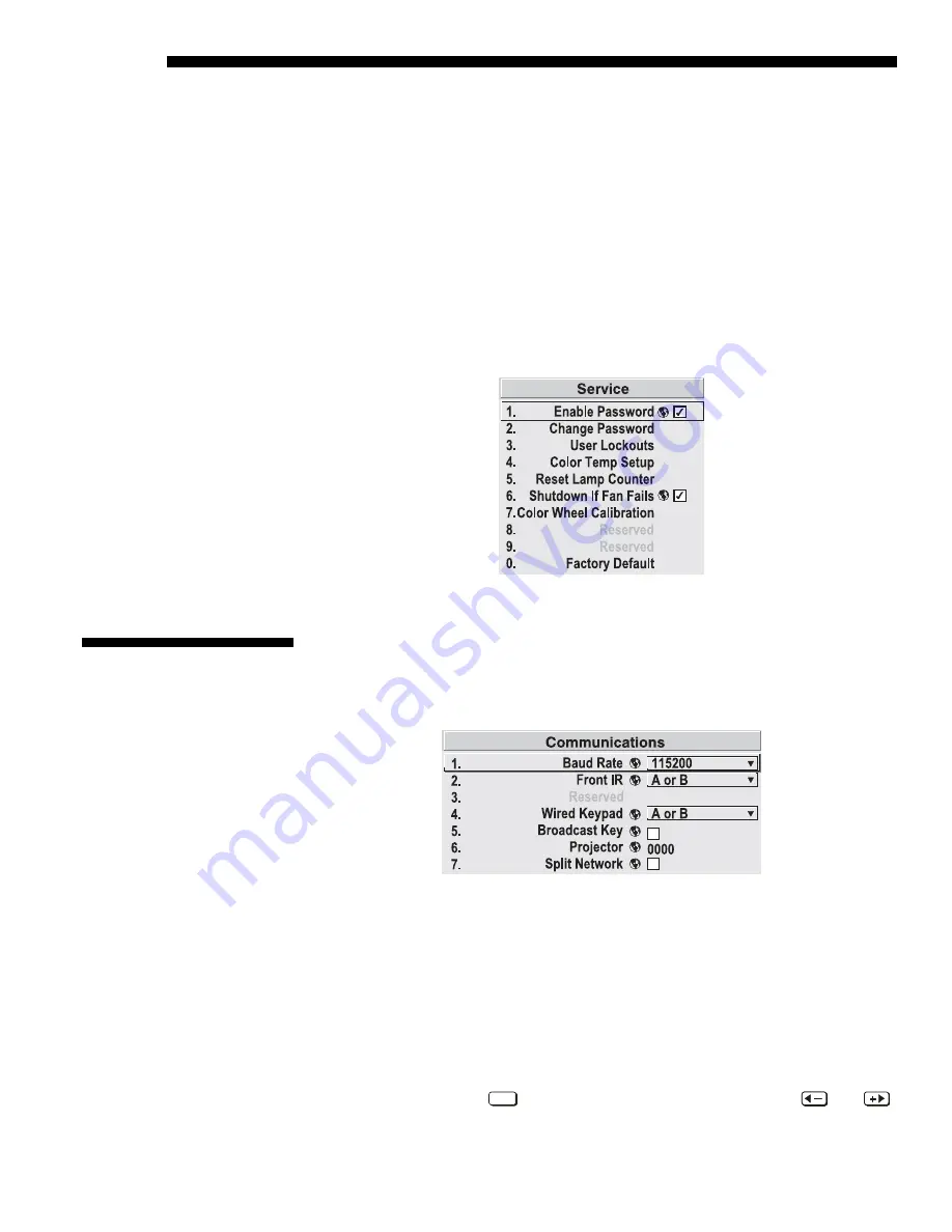 Christie CS50-D100U User Manual Download Page 57