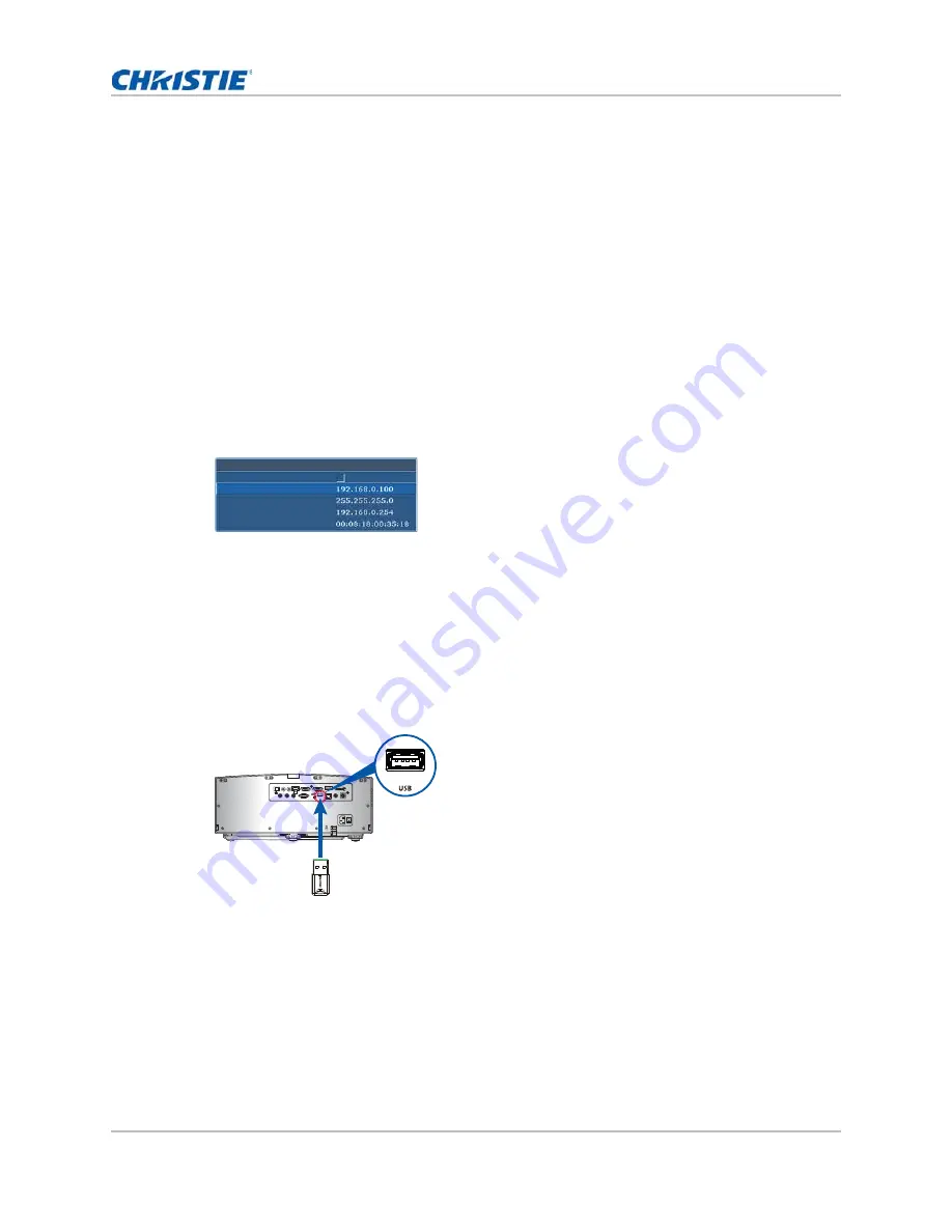 Christie DHD599-GS User Manual Download Page 64