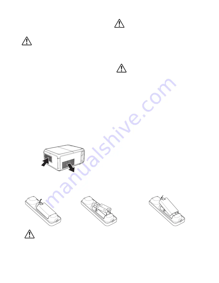 Christie DHD800 Setup Manual Download Page 6