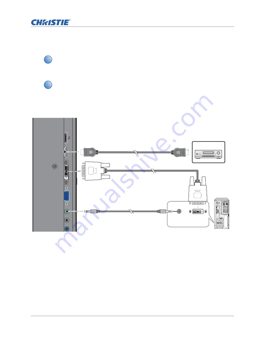 Christie FHD552-X Скачать руководство пользователя страница 26