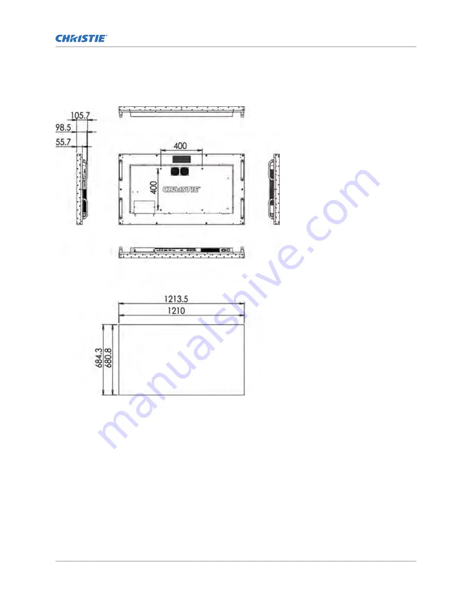 Christie FHD553-XU User Manual Download Page 48