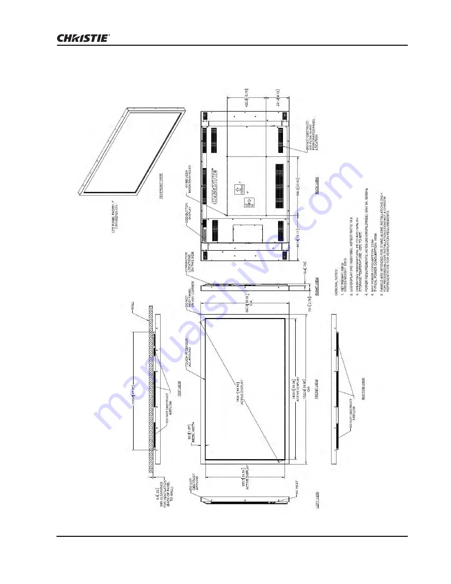 Christie FHD651-P User Manual Download Page 61