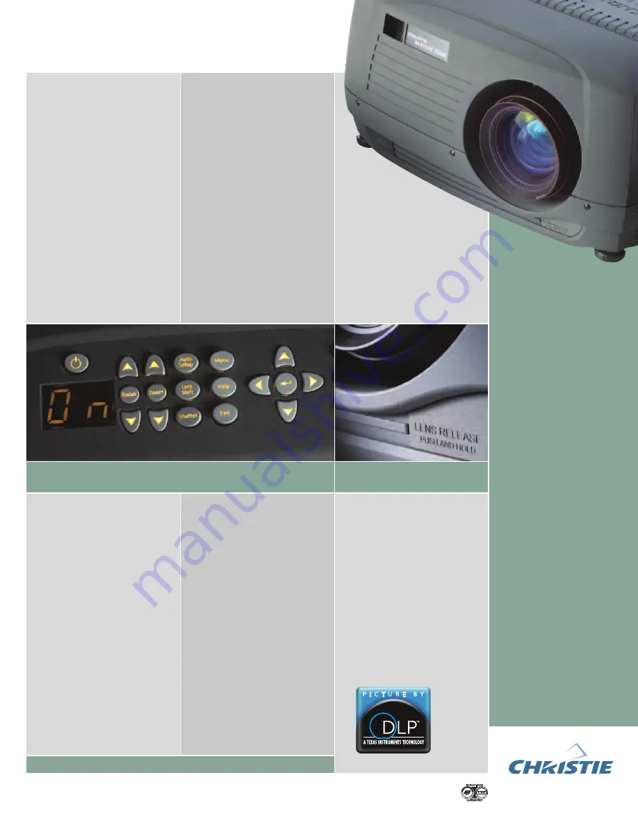 Christie Matrix 3000 Specifications Download Page 2