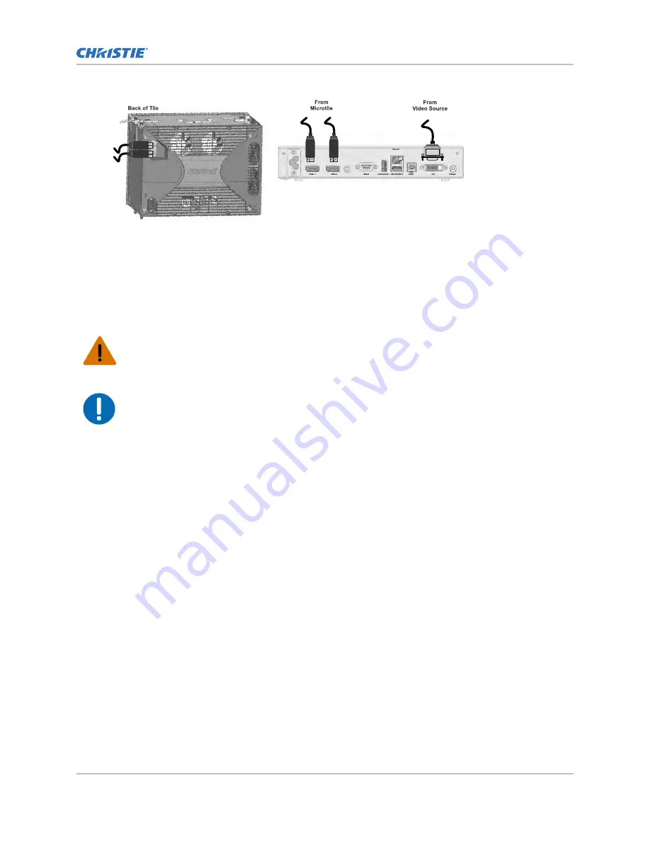 Christie MicroTiles Installation And Setup Manual Download Page 28