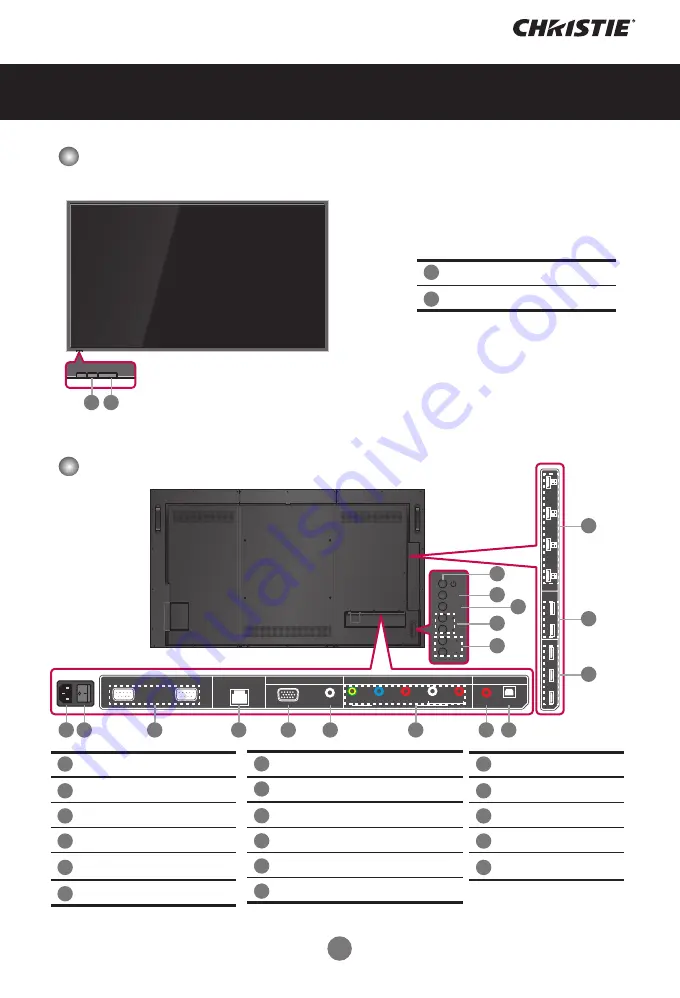 Christie QUADHD84 Скачать руководство пользователя страница 8