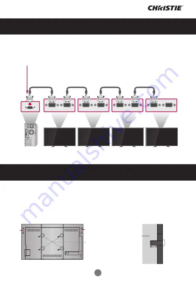 Christie QUADHD84 Quick Start Manual Download Page 10