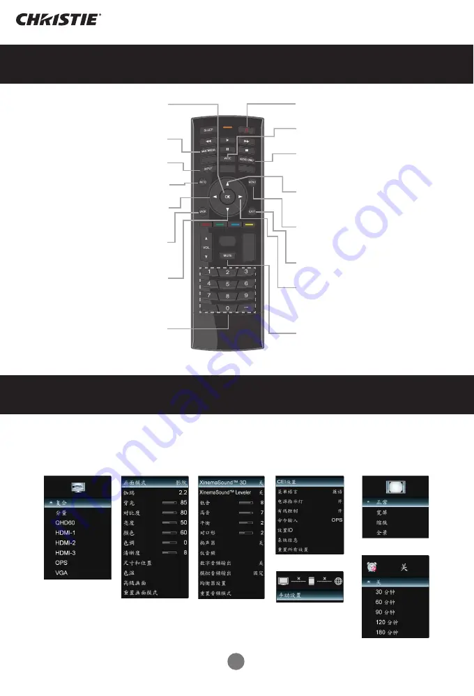 Christie QUADHD84 Quick Start Manual Download Page 24