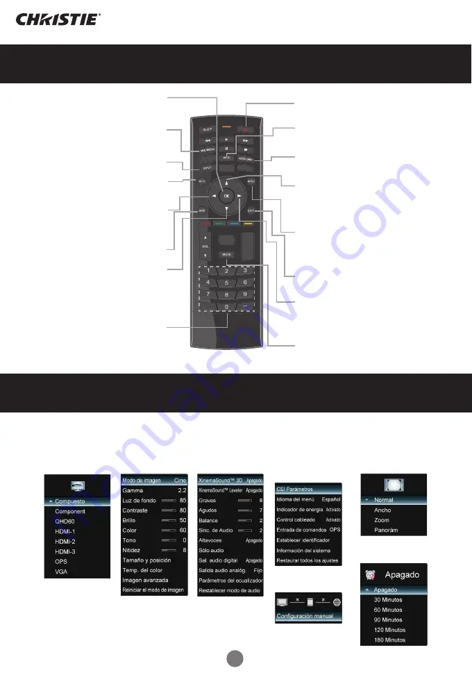 Christie QUADHD84 Quick Start Manual Download Page 68