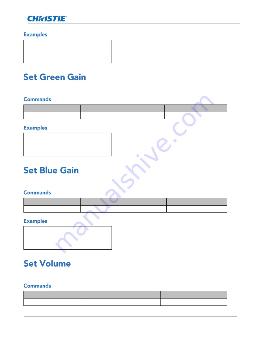 Christie Secure II Series Technical Reference Download Page 35