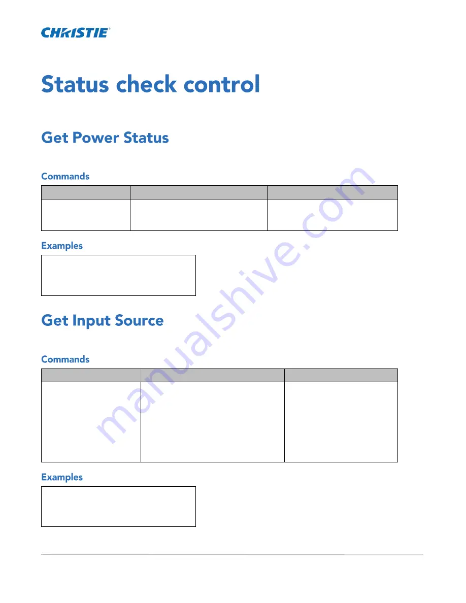 Christie Secure II Series Technical Reference Download Page 38