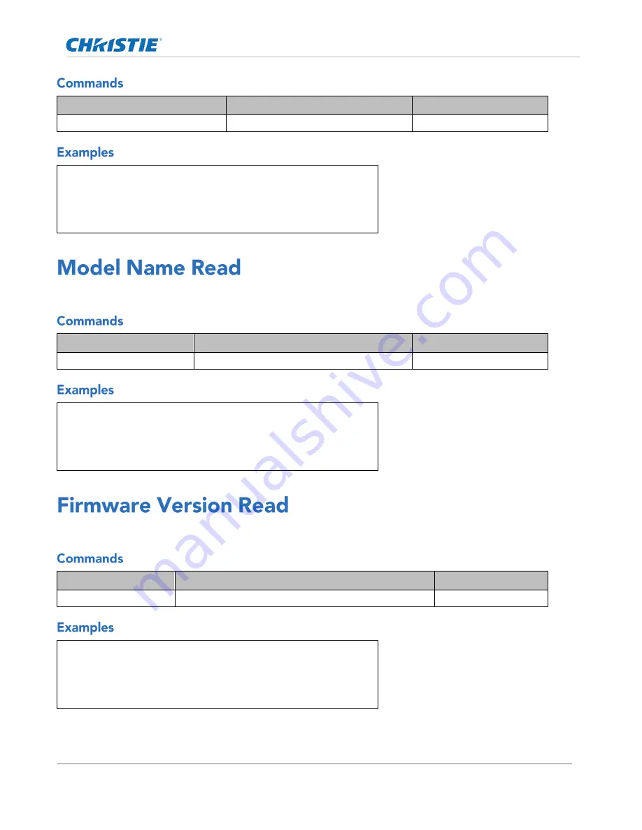 Christie Secure II Series Technical Reference Download Page 60