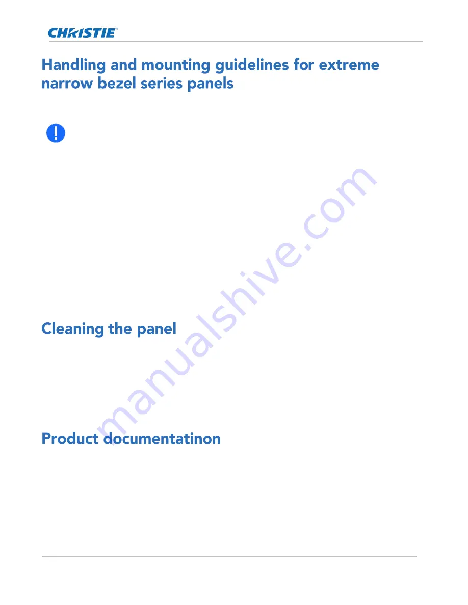 Christie Secure II SUHD553-L User Manual Download Page 7