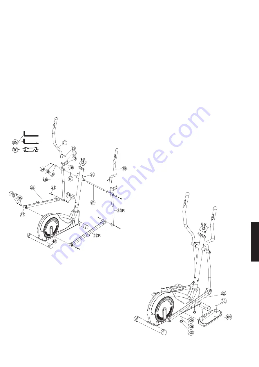 Christopeit Sport AX 7 15081A Assembly And Exercise Instructions Download Page 63